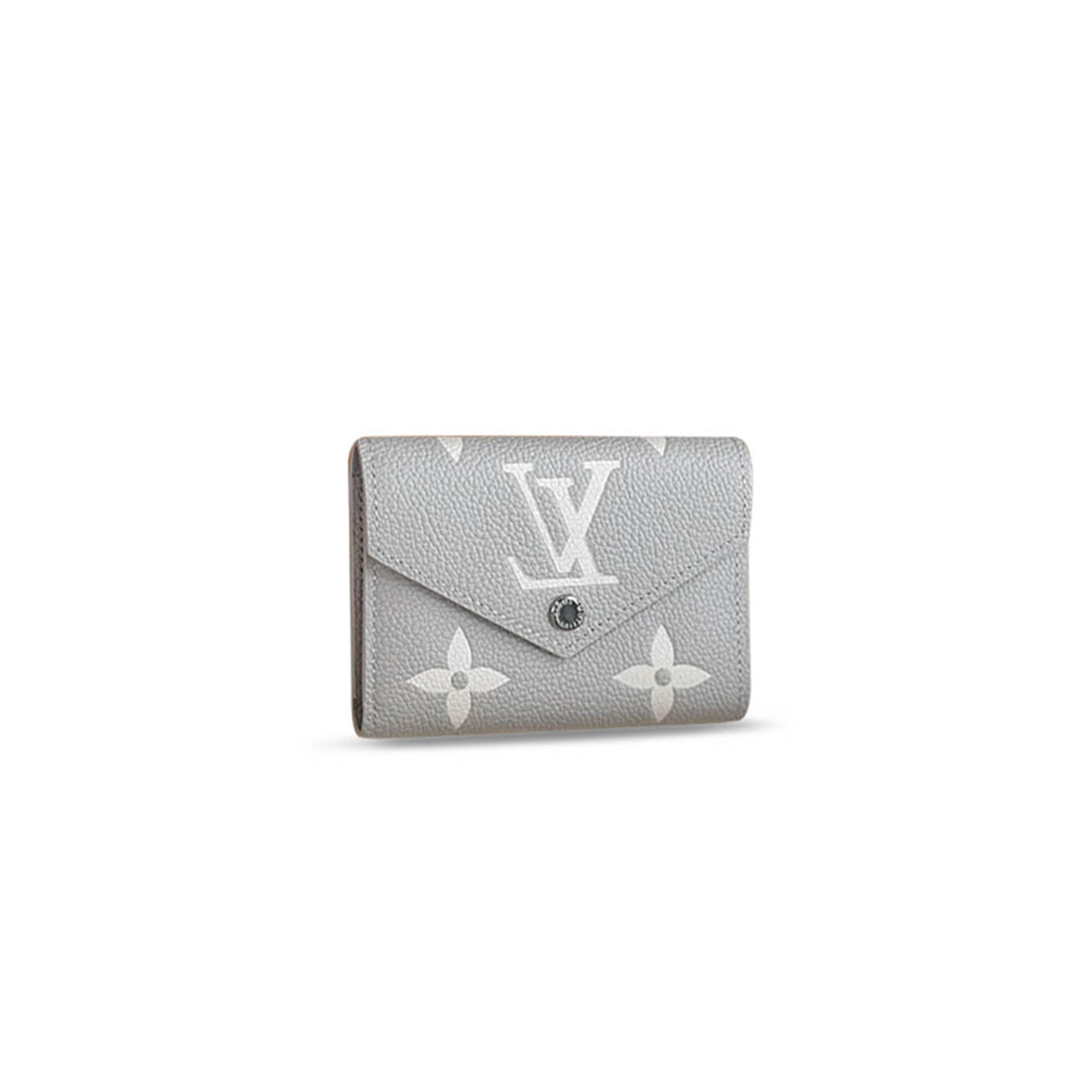 LOUIS VUITTON GIANT VICTORINE WALLET TOURTERELLE CREME M80968 (12*9.5*2.5cm)